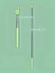 Multi-Color Retractable Teacher Pointer, Pastel Retractable Pointer, Suitable For Reading, Blackboard, Whiteboard And Piano Scores, Essential Tool For Classroom Teaching. Waterproof Design, Can Be Used As A Presentation Pointer Or Drawing Pen, Ideal Christmas Gift For Teachers And Students! - Multiple Styles - View 4
