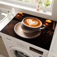 1pc Love Coffee Theme Style Coffee Machine Mats, Dish Mats, Tableware Mats, Table Mats, Especially Suitable For Coffee Machines And Coffee Pots, Bar Mats, Bar Accessories, Very Suitable For Kitchen Use. - Multicolor - View 12