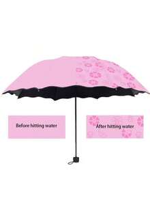 1pc Compact Mini Pocket Umbrella - Lightweight, UV-Resistant, Durable 190T Fabric - Compact, Fashionable, Cute Design, Manual Open, Portable Sun Umbrella - Multicolor - View 21