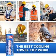 The Original Cooling Towel for Extreme Heat Relief blue 27 - 1/tubo azul - Ver 6