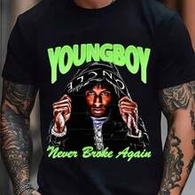Men T-Shirts - Black - View 7