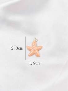 1/3/5 piezas Accesorio de collar, pulsera y colgante con elemento de estrella de mar en estilo bohemio, adecuado para uso diario - Multicolor - Ver 9