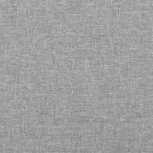 vidaXL Boxspringbett Mit Matratze Hellgrau 140x190 Cm Stoff - Grau - Übersicht 9