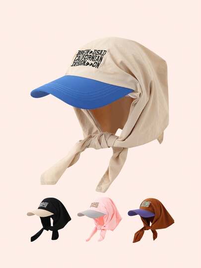 Mũ lưỡi trai unisex nhanh khô, thêu chữ phối màu, đa năng, thích hợp cho các hoạt động thể thao ngoài trời, leo núi, đạp xe, mặc thường ngày, đi biển và sử dụng hàng ngày.