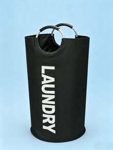 1个大容量洗衣篮 - 耐用防水牛津布可折叠洗衣袋，理想的家用洗衣篮收纳用品，独立式高款衣物收纳篮，节省空间的脏衣服整理架，家居收纳装饰 - 多色, - 查看 20