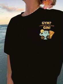 Women T-Shirts - Black - View 3