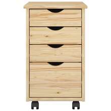 vidaXL Armoires de rangement - Tabac - Voir 4