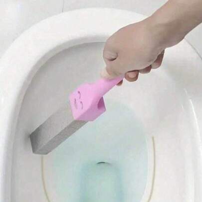 Bộ 2 bàn chải cọ toilet bằng đá bọt với tay cầm tiện dụng và đá bọt. Bàn chải vệ sinh phòng tắm và nhà vệ sinh. Có tay cầm, loại bỏ mạnh mẽ cặn vôi cứng và cặn canxi. Thích hợp cho hồ bơi, nhà vệ sinh, bồn rửa nhà bếp, vỉ nướng, bồn tắm, Giáng sinh và các dịp đặc biệt khác.