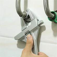 1 st VVS-nyckel, multifunktionell universalnyckel med kort handtag, reparationsverktyg för kranar - Stil A - Visa 9