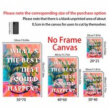 1/6PCS Maximalist Disco Ball Canvas Wall Art Set, Color Inspirational Quote Prints For Room Aesthetics, Optional Frame Wall Decoration, Vibrant Bohemian Minimalist Home Decoration, Room Decoration Supplies, Ideal For Living Rooms, Bedrooms, Offices, Bars, University Dormitories, Daycare Centers, Baby Rooms, Bathrooms, Kitchens, Aesthetic Room Decoration, Retro Disco Gallery Walls, Framed/Unframed Canvas Prints, Home Decoration Supplies - Multicolor - View 3