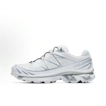  SALOMON XT-6 GTX Comfortable And Lightweight Low-Top Running Shoes, Casual Shoes, Sports Shoes, Unisex, White