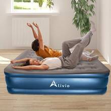 Alivio Inflatable Air Bed, Single Airbed Air Mattress Built In Pump - Double Bed - View 5
