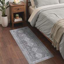 Runner Rugs - Classic Grey Area - View 3