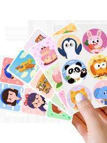 Mosquito Repellent Patches For Kids, Long Lasting Bug Repellent Stickers, Gentle Formula Cartoon Mosquito Patch For Baby, Suitable For Clothes Backpack Tent Use, Portable Outdoor Mosquito Repellent For Camping Travel Park - Multicolor - View 2