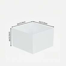 1/6pcs Acrylic Buffet Display Stand, Food Display Rack, Suitable For Buffet Table, Hollow Bottom Dessert Cube Box, White Cube Desktop Storage Rack Storage Box, Suitable For Dessert And Cake Display In Parties, Weddings And Other Holidays - Multicolor - View 19
