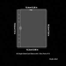 A5 Double-Buckle Folder, DIY Loose-Leaf Photo Album, Storage Rack, Back-To-School Essentials - Multiple Styles - View 14