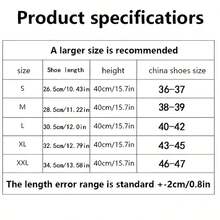 2pcs Waterproof Shoe Covers, Reusable And Foldable With Zipper Rain Boots Covers, Anti-Slip Thick Durable Soles Outdoor Reflective Tall Rain Boots, Unisex Rain Gear - 1 Pair - View 7