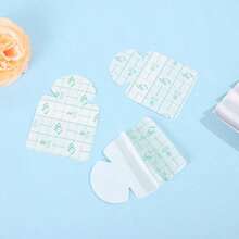 20/50/100pcs Invisible Anti-Moisture Heel Pads - Breathable Cushion Design, Foot Care Insole Patches, Moisturize & Repair Cracked Heels, Skin-Friendly Soft Pads, Protect Heel Health - View 4
