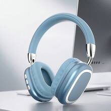 全新全封闭式无线耳机 HIFI高清通话 舒适MP3音乐 手机通用Type-C 可折叠旋转伸缩 ABS塑料金属手感 高端商务礼品无线耳机 - 霧霾藍 - 查看 3