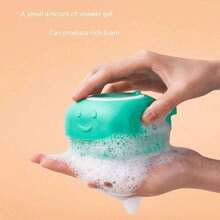 2-In-1 Silicone Pet Bath Massage Brush, Gentle Pet Beauty And Cleaning Tool, Suitable For Cats And Dogs, Small Animal Brushes, Silicone Material, Pet Care Products - Multicolor - View 12