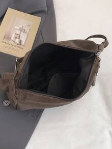 Fashionable Large Tote Bag For Women, New Design Shoulder Bag, Chic Handbag - Coffee - View 4