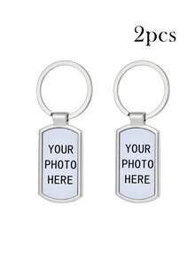 Llavero con foto personalizada, regalo con foto personalizada para mejor amigo/pareja, llavero de aniversario como recuerdo - Multicolor - Ver 17