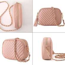 Bolso Bandolera de Alta Capacidad para Mujer, Diseño Convertible - Azul lavado oscuro - Ver 4