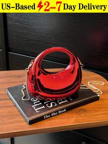 Eye-Catching Clutch Bag Plated Hardware Solid Rustproof Shell Stylish Evening Bag For Sophisticated Girls Exquisite Crossbody Bag Suitable For Wedding Banquet Event Mini Bag Bolsos De Mujer Elegantes Tote Bag Shoulder Bag Hand Bags Crossbody Bags For Women Clutch Purse Small Purse Women Bags - Nhiều màu - Xem 17