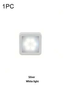 1/3/6入組感應燈,LED智慧感應燈適用於櫥櫃、室內牆壁照明。適用於房間、廚房、衣櫥、樓梯、浴室、走廊、居家、臥室、客廳、派對、節日裝飾 - 新方塊夜燈 - 查看 18