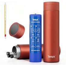Diabetic Travel Case TSA Approved 1-3/1-6 Insulin Pen Travel Case 18Hours+/ 33Hours+ Medication Cooler For Travel With Ice Packs - Large-Red - 查看 1