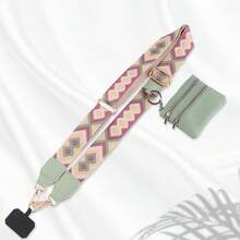 Reißverschluss-Tasche Handy Lanyard Geldbörse Handy Lanyard Geldbörse & Clip Umhängetasche Geldbörse Handy Lanyard, alles aus Polyesterfaser gefertigt, geeignet für alle Smartphones - Verschiedenfarbig - Übersicht 11