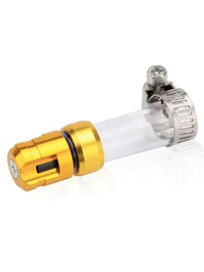 1 cái đầu ống xả lọc gió xe máy làm từ hợp kim CNC cho PCX150 PCX160 ADV150 ADV160 Aerox 155 Nmax V1 V2 Click 125i 150i