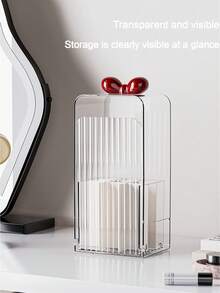 Hộp đựng cọ trang điểm bằng acrylic trong suốt mới, hộp đựng son môi, hộp đựng mỹ phẩm, hộp đựng đồ trang điểm để bàn, hộp đựng cọ đa chức năng, thích hợp cho gia đình, phòng tắm, phòng ngủ và bàn trang điểm. - Nhiều kiểu dáng - Xem 7