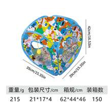 1个猫隧道，室内S型猫隧道，带可折叠猫管和玩具，适用于猫、兔子、小型犬、豚鼠 - 多色 - 查看 15