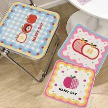 SANRIO Cojín de asiento de seda de hielo con diseño de dibujos animados, almohadilla de enfriamiento de verano, cojín antideslizante para silla de oficina, alfombrilla de silla para estudiantes - 1PC - Ver 8