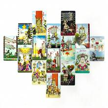 Alice In Tarotland: A Whimsical Journey Down The Rabbit Hole - Classic Tarot Deck - Multicolor - View 6