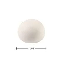 日式可塑形蒸包捏捏樂玩具 - 10cm (3.94 英吋) 柔軟 TPR 慢回彈壓力球,可愛麵包主題紓壓指尖玩具,成人與青少年的感官玩具,趣味桌面裝飾,新奇辦公桌玩具 - 彩色 - 查看 4