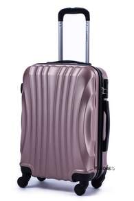 Trolley Rigido bagaglio a mano 55x40x23 cm Wizz, ITA Airways e Easy Jet Extra come bagaglio a mano in ABS 2037AR - Grigio - Visualizzare 13