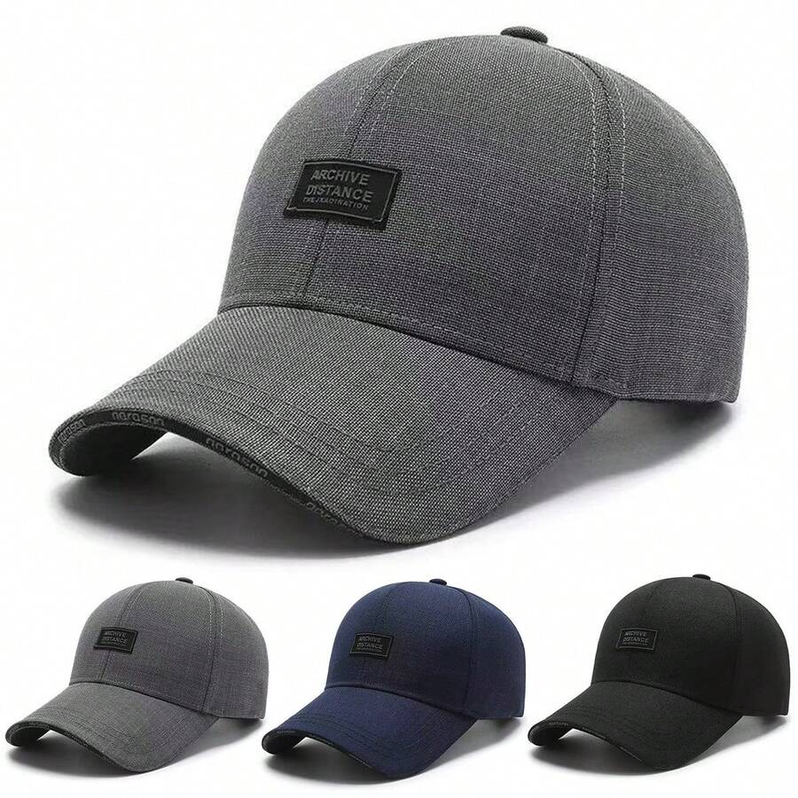 Mũ lưỡi trai nam ARCHIVE DISTANC in chữ, kiểu dáng đường phố, thích hợp cho mùa xuân, mùa thu, du lịch, nghỉ mát biển. - Nhiều màu - Xem 1