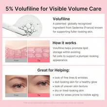 2pcs PDRN Pink Collagen Rich Multi Effect Cream | One Bottle Of Multi Effect Volufiline, PDRN, NAD Stick, Suitable For Shaping A Youthful Appearance, Improving Fine Line Effects, Firming Care, Anti-Aging Care (Suitable For Under The Eyes, Neck, Forehead, Smile Lines, And Lip Care). Korean Skincare - Hạt vani - Xem 5