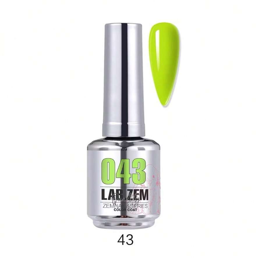 Gel Nail Polish 14 ML ZEM NAIL - LAB ZEM COLLECTION - ANVISA Approved - UV LED Curing - Perfect Coverage (41 To 80) - #43 - 查看 1