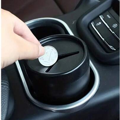 Coin Storage Box For Car, Convenient Storage Box, Car Organizer Box, Mini Car Storage Container, Portable Car Coin Collection Bucket. Durable Storage Box, Suitable For Car Console Storage. Multiple Storage Styles Available. Quality Gift For Family And Friends. Car Accessories/Car Interior Storage Accessories.