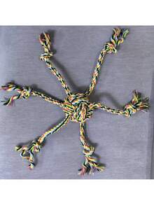New Interactive Knotted Rope Dog Toy, Suitable For Medium To Large Breed Dogs - Durable Chew Toy - Multicolor - View 10