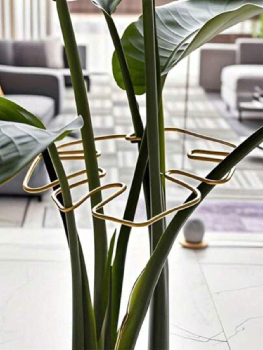 Giá đỡ cây Monstera dạng móng vuốt, thiết kế độc đáo cho cây leo, bộ kẹp tre, giá đỡ lý tưởng cho sự phát triển khỏe mạnh, hệ thống ổn định và hỗ trợ cây Monstera chắc chắn với bộ kẹp tre, giàn kim loại cho cây leo, lựa chọn lý tưởng cho sự phát triển khỏe mạnh của cây và giá đỡ trang trí sân vườn, cấu trúc hỗ trợ cây | Giá đỡ cây leo | Bộ ổn định kim loại, trang trí Giáng sinh [Đây là sản phẩm chất lượng cao, và có thể có một số điểm hàn trong quá trình sản xuất nhưng không ảnh hưởng đến chức năng]