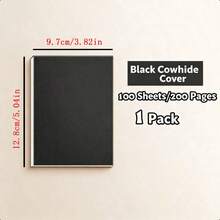 Tập giấy ghi chú kẻ ô trắng khổ A6 dày, 100 tờ/200 trang, giấy nháp bài kiểm tra cho học sinh, sổ tay xé rời, giấy ghi chú cao cấp tối giản. - A - Xem 8