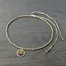 1Pc Lemon Slice Necklace Adjustable Handwoven Colorful Rope Pendant Choker Women Girls Cute Fruit Friendship Jewelry Gift - Lemon Slices - View 9
