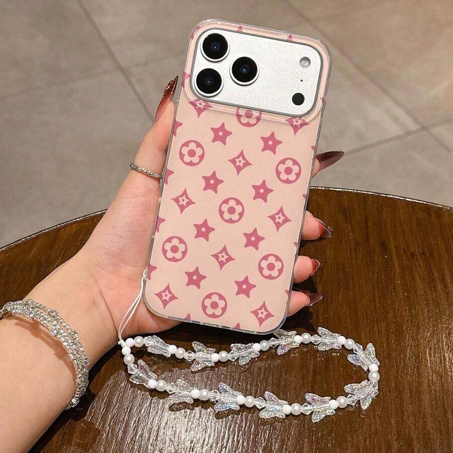 ヴィンテージプリント ドーパミンスタイル ソリッドカラー スマホケース CHAOMUSCLEにYOしい 完全な保護 レンズ対応 Apple 17 16 15 14 13 12 11対応 - ブラック - チェックする 1
