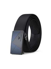 WilliamPOLO 男士皮带，可裁剪超细纤维皮革表带，自动扣，可调节腰带，商务正装/休闲装 - 彩色 - 查看 15