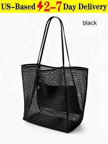2026 Large Mesh Beach Bag For Women, Sandproof Beach Tote Bag,Large Capacity Beach Travel Bag,Mesh Beach Handbag, Outdoor Activity Travel Storage Bag,Cosmetic Bag,Foldable Women's Shoulder Bag,Multifunctional Shoulder Shopping Tote, Mesh Hollow Bag, Mesh Bag, Bathroom Storage Bag, Multifunctional Toiletry Bag, Bathroom Bag And Shoulder Tote, For Picnic Vacation Camping Hiking Pool & Travel,Summer Essentials,Holiday Bag,Bohemian Style[US Local Warehouse] - Nhiều màu - Xem 12
