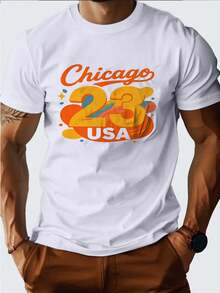 T-shirts pour hommes - Blanc - Voir 4